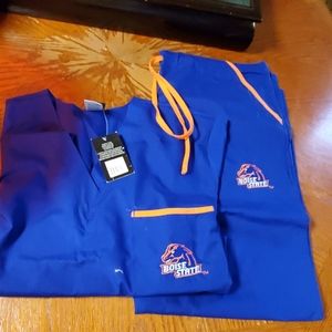 Boise state scrubs